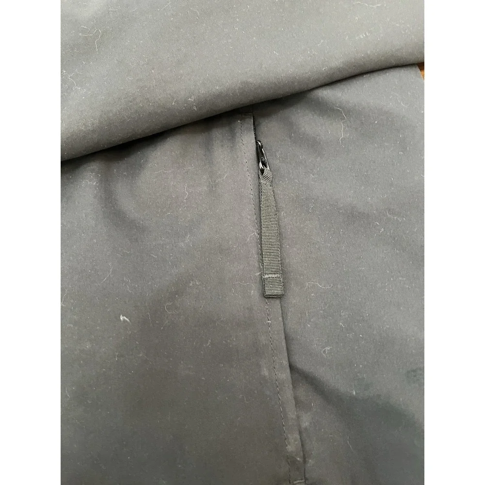 5.11 Tactical Jacket Men Large Black Lined Packable Rain Wind Resistant Full Zip